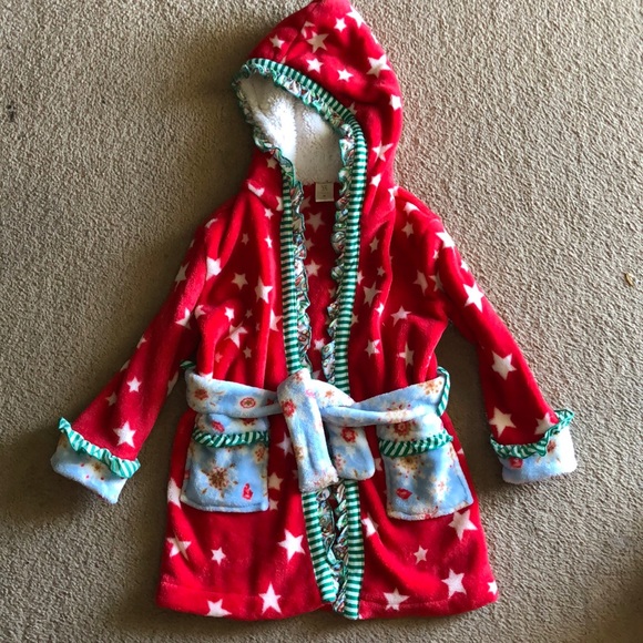 Girls Christmas Robe - Picture 1 of 3